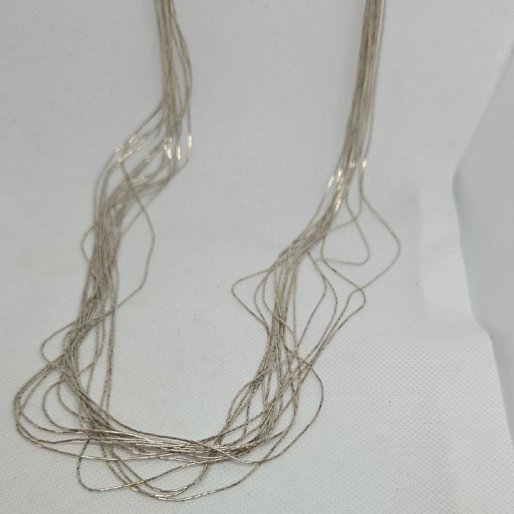 Liquid Siver Necklace